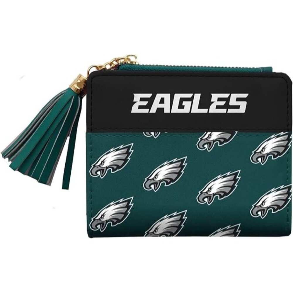 NFL Philadelphia Eagles Printed Logo Mini Organizer Wallet